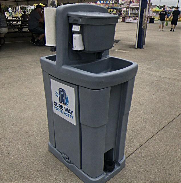 Hand Wash Station rental from Sure Way Porta Potty